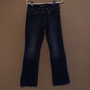 AE women’s jean.  Original boot.